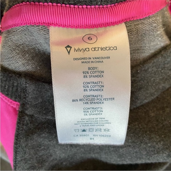 Ivivva by Lululemon Pink Grey Sweatshirt - Picture 6 of 6
